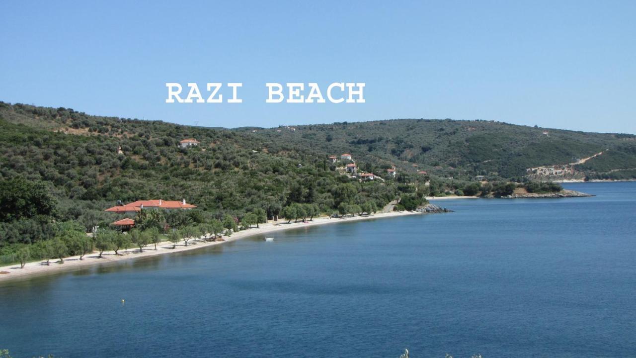 Razi Beach เลโฟกาสโตร ภายนอก รูปภาพ